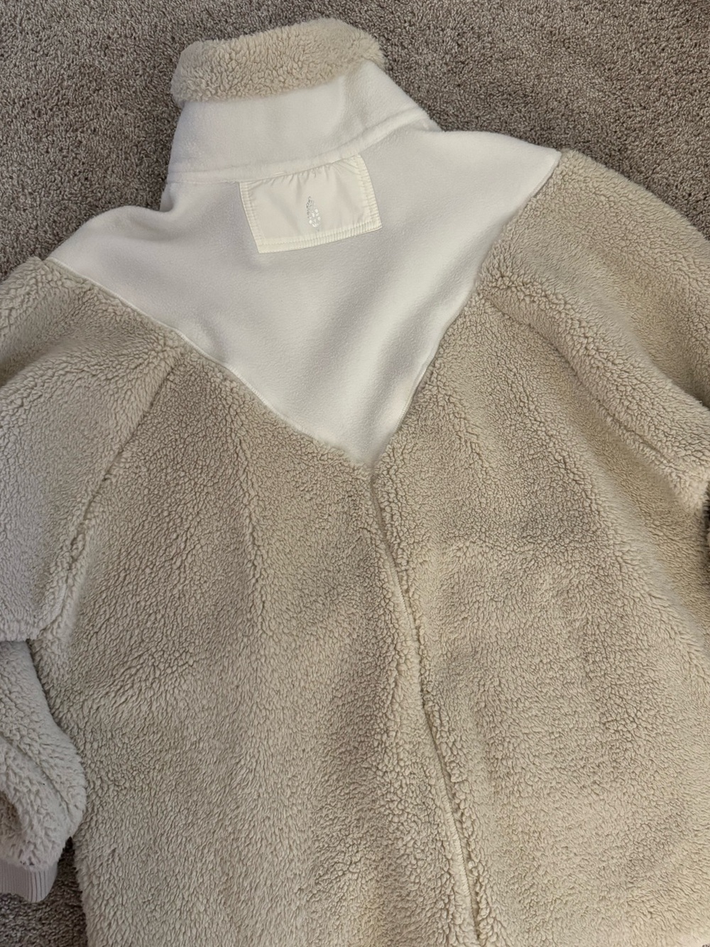 Free People Fall To Rise Fleece Quarter Snap - Picture 6 of 7